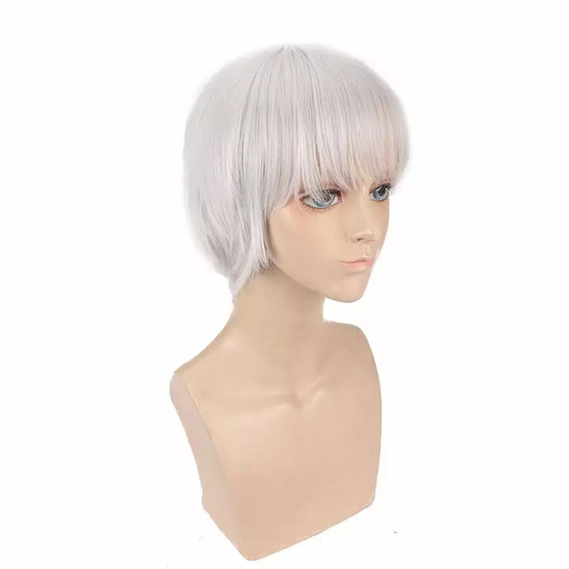 Cosplay Clans Anime Tokyo Ghoul Haise Sasaki 35cm White Cosplay Wigs 6 Cosplay Clans Anime Tokyo Ghoul Haise Sasaki 35cm White Cosplay Wigs - Image 4