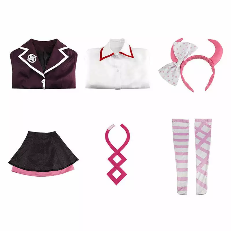 Cosplay Clans Anime Danganronpa Another Episode: Ultra Despair Girls Kotoko Utsugi Cosplay Costumes 7 Cosplay Clans Anime Danganronpa Another Episode: Ultra Despair Girls Kotoko Utsugi Cosplay Costumes - Image 5