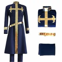 Cosplay Clans Anime JoJo's Bizarre Adventure: Stone Ocean Enrico Pucci Cosplay Costumes -Cosplay Clans Sales 5 215b985f ff06 47d3 93d8 fd801f8d21ae