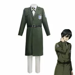 Cosplay Clans Anime Attack On Titan 4 Season Mikasa Ackerman Survey Corps Uniform Set Cosplay Costume