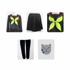 Cosplay Clans Anime Demon Slayer Kimetsu No Yaiba Nezuko Kamado Makomo School Uniform Cosplay Costumes -Cosplay Clans Sales 5 a2852d46 ab82 4386 8572 4449c8cf717d