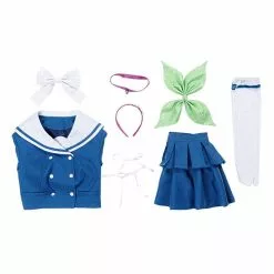 Cosplay Clans Danganronpa V3 Killing Harmony Harukawa Maki Blue School Uniform Halloween Cosplay Costume -Cosplay Clans Sales 5 d087ede6 732f 47b0 ba9e b8fd5235ba16