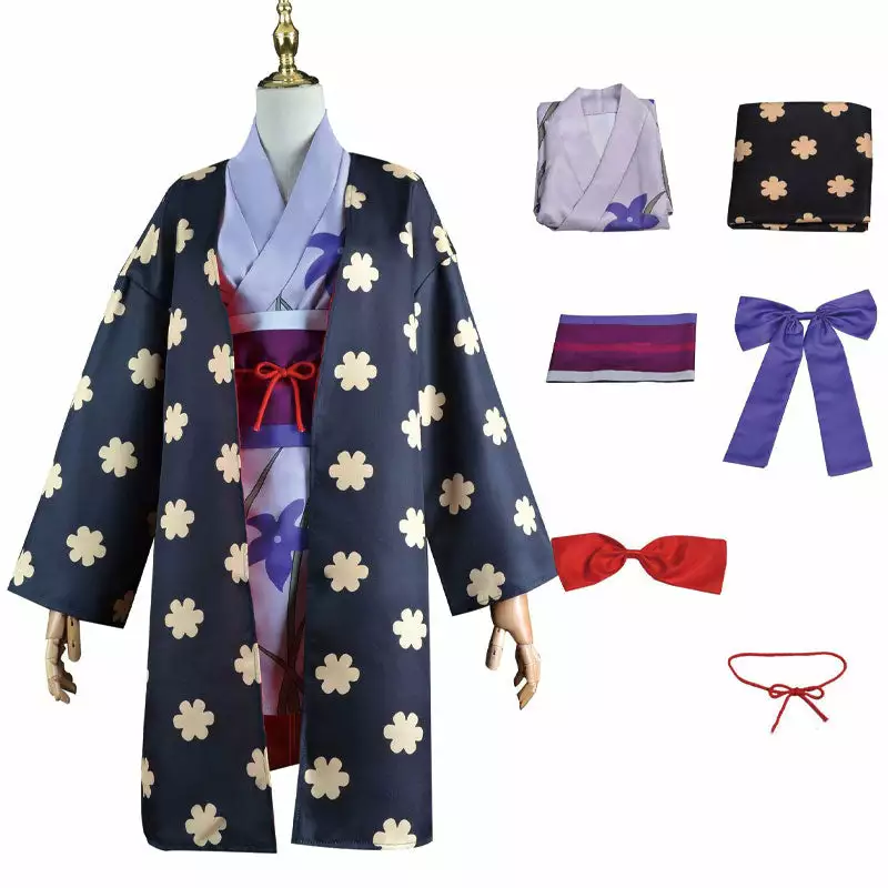 Cosplay Clans Anime One Piece Nico Robin Kimono Cosplay Costumes 14 Cosplay Clans Anime One Piece Nico Robin Kimono Cosplay Costumes - Image 12