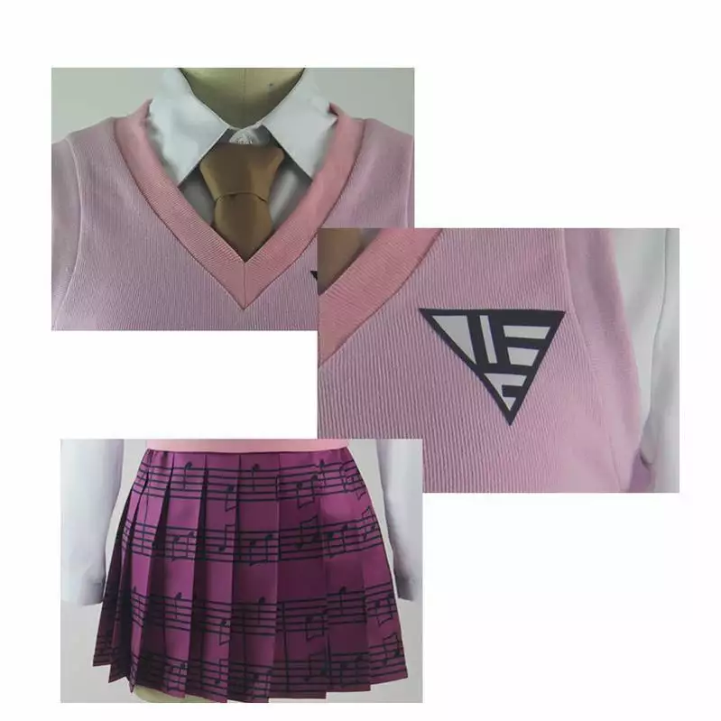 Cosplay Clans Danganronpa V3: Killing Harmony Kaede Akamatsu Uniform Cosplay Costumes 7 Cosplay Clans Danganronpa V3: Killing Harmony Kaede Akamatsu Uniform Cosplay Costumes - Image 5