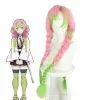 Cosplay Clans Anime Demon Slayer: Kimetsu No Yaiba Mitsuri Kanroji Cosplay Wig Pink Mixed Green Weave Long Wigs -Cosplay Clans Sales 6 1abc7364 8931 4cd2 b9c5 65cb3e54ad59