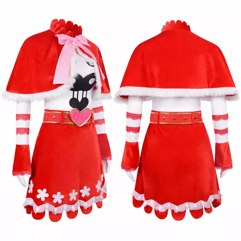 Cosplay Clans Anime One Piece Perona Christmas Cosplay Costumes 6 Cosplay Clans Anime One Piece Perona Christmas Cosplay Costumes - Image 4