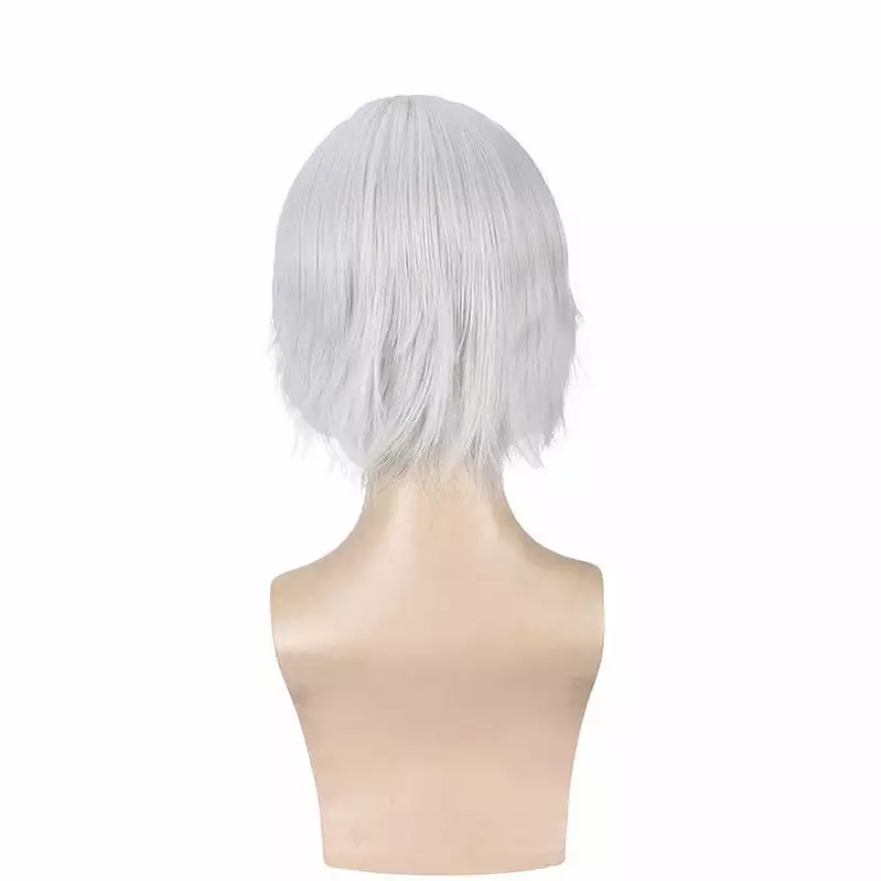 Cosplay Clans Anime Tokyo Ghoul Haise Sasaki 35cm White Cosplay Wigs 7 Cosplay Clans Anime Tokyo Ghoul Haise Sasaki 35cm White Cosplay Wigs - Image 5