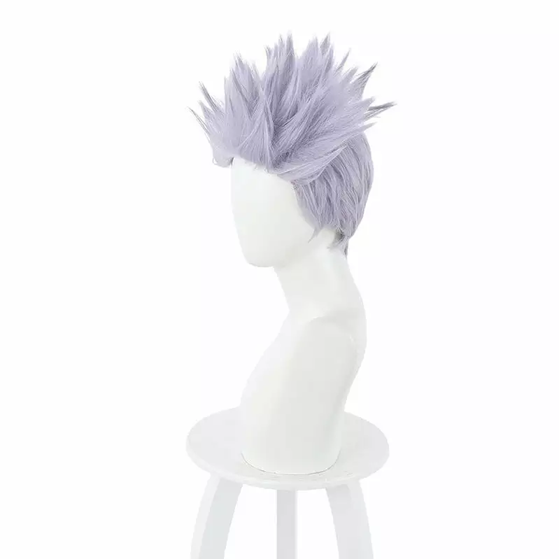 Cosplay Clans Anime Jujutsu Kaisen Satoru Gojo Short Purple Cosplay Wigs 9 Cosplay Clans Anime Jujutsu Kaisen Satoru Gojo Short Purple Cosplay Wigs - Image 7