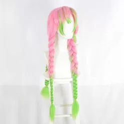 Cosplay Clans Anime Demon Slayer: Kimetsu No Yaiba Mitsuri Kanroji Cosplay Wig Pink Mixed Green Weave Long Wigs -Cosplay Clans Sales 7 d4a6b287 4c7f 4609 9ebf 6a2e4969f92d