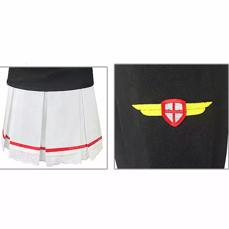 Cosplay Clans Anime Cardcaptor Sakura Sakura Kinomoto JK Uniform Cosplay Costumes 8 Cosplay Clans Anime Cardcaptor Sakura Sakura Kinomoto JK Uniform Cosplay Costumes - Image 6