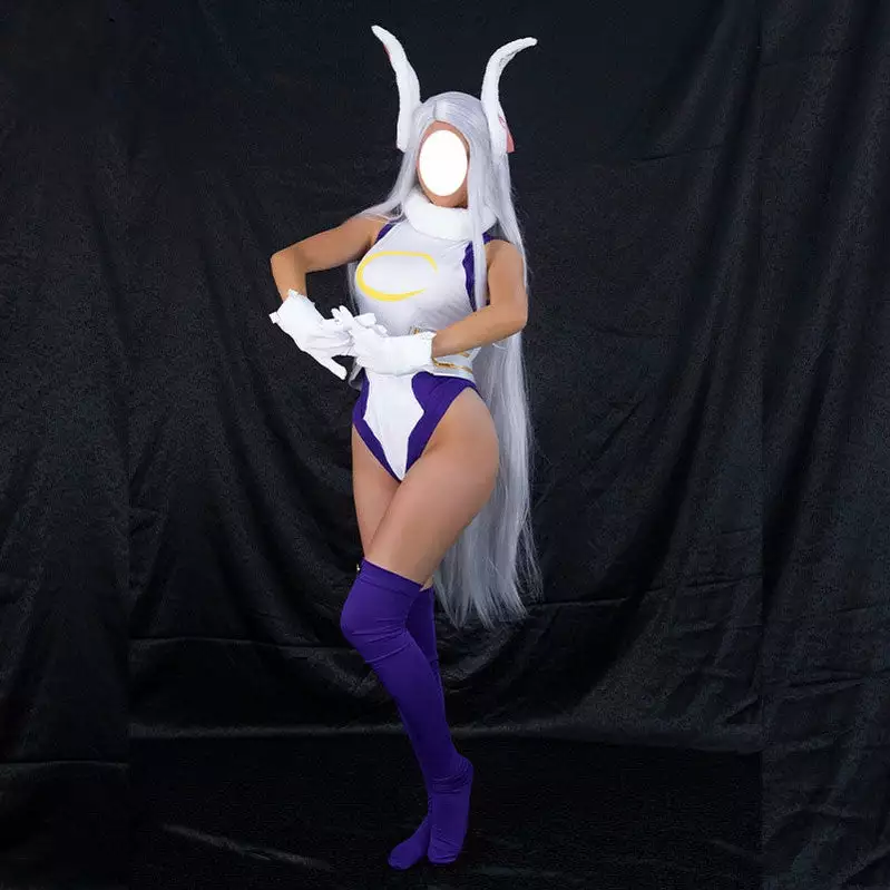 Cosplay Clans Anime My Hero Academia Miruko Bunny Girl Sexy Rabbit Jumpsuit Cosplay Costumes 5 Cosplay Clans Anime My Hero Academia Miruko Bunny Girl Sexy Rabbit Jumpsuit Cosplay Costumes - Image 3