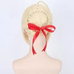 Cosplay Clans Anime FGO Fate Stay Night Arturia Pendragon Saber Blonde Grey Styled Updo 3 Colors Cosplay Wigs -Cosplay Clans Sales 8 2b6d6db7 3d40 4e48 945c 16c217ae558f