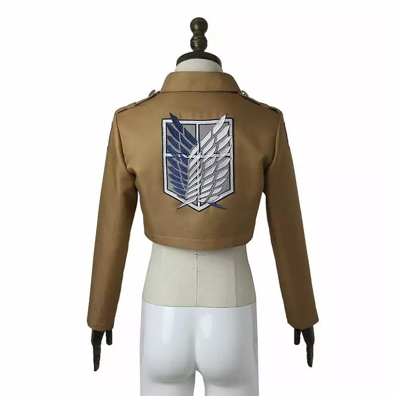 Cosplay Clans Anime Attack On Titan Eren Jaeger The Wings Of Freedom Survey Corps Uniform Set Cosplay Costume 11 Cosplay Clans Anime Attack On Titan Eren Jaeger The Wings Of Freedom Survey Corps Uniform Set Cosplay Costume - Image 9