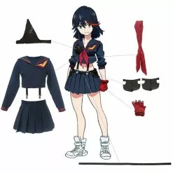 Cosplay Clans Anime KILL La KILL Matoi Ryuuko Uniform Cosplay Costumes 14 Cosplay Clans Anime KILL La KILL Matoi Ryuuko Uniform Cosplay Costumes -Cosplay Clans Sales 8 af21fa65 ed36 49e9 a35c 953a51cefb27
