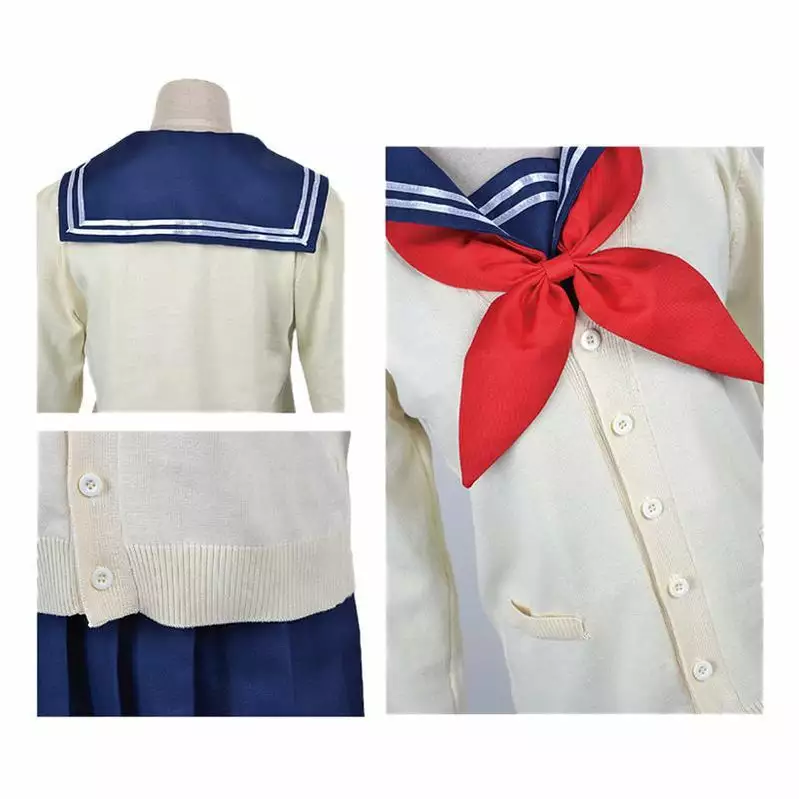 Cosplay Clans Anime My Hero Academia Himiko Toga JK School Uniform Cosplay Costume 6 Cosplay Clans Anime My Hero Academia Himiko Toga JK School Uniform Cosplay Costume - Image 4