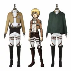 Cosplay Clans Anime Attack On Titan Armin Arlert Training Corps Uniform Set Cosplay Costume