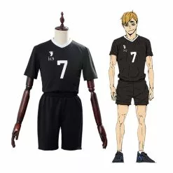 Cosplay Clans Anime Haikyuu Inarizaki High School Atsumu Miya Cosplay Costume