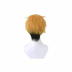Cosplay Clans Anime Haikyuu Atsumu Miya Short Dark Yellow Cosplay Wigs -Cosplay Clans Sales AtsumuMiyaWigs5