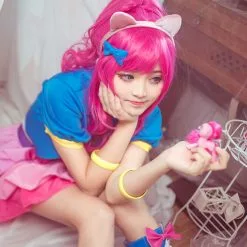 Cosplay Clans Anime My Little Pony: Friendship Is Magic Pinkie Pie Cosplay Costumes -Cosplay Clans Sales CT1463 10