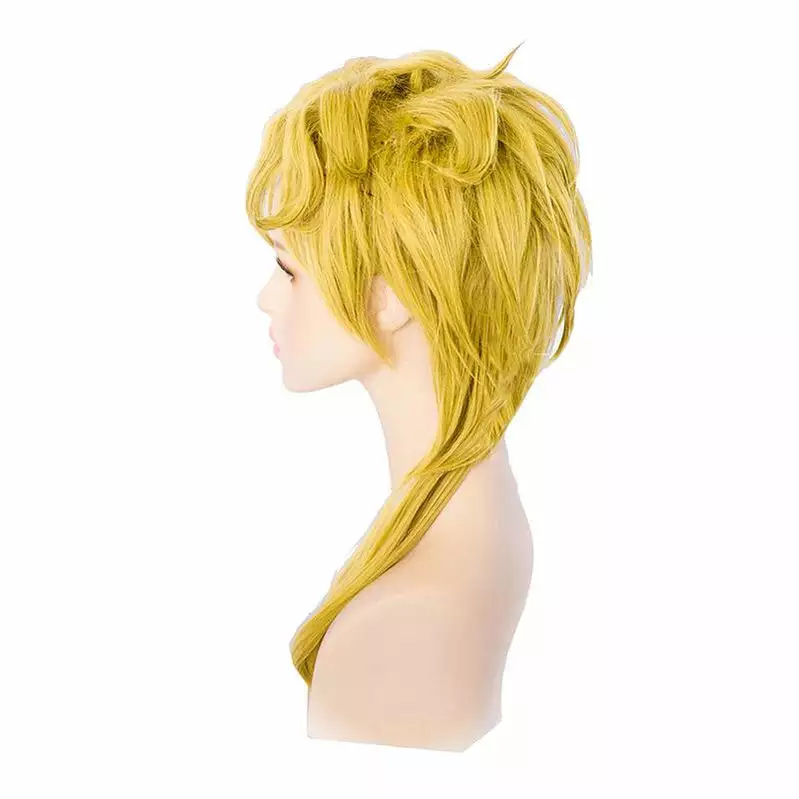 Cosplay Clans Anime JoJo's Bizarre Adventure Dio Brando Long Blond Cosplay Wigs 6 Cosplay Clans Anime JoJo's Bizarre Adventure Dio Brando Long Blond Cosplay Wigs - Image 4