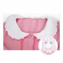 Cosplay Clans Anime Eromanga Sensei Sagiri Izumi Pink Pajamas Cosplay Costume -Cosplay Clans Sales EromangaSensei3