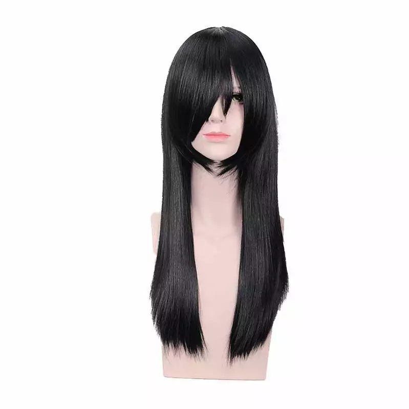 Cosplay Clans Anime Miss Kobayashi's Dragon Maid Fafnir Long Black Cosplay Wigs 4 Cosplay Clans Anime Miss Kobayashi's Dragon Maid Fafnir Long Black Cosplay Wigs - Image 2