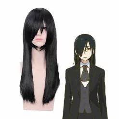 Cosplay Clans Anime Miss Kobayashi's Dragon Maid Fafnir Long Black Cosplay Wigs