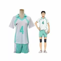 Cosplay Clans Anime Haikyuu Aobajohsai High Hajime Iwaizumi Uniform Cosplay Costume