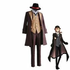 Cosplay Clans Anime Bungo Stray Dogs Chuya Nakahara Halloween Cosplay Costume