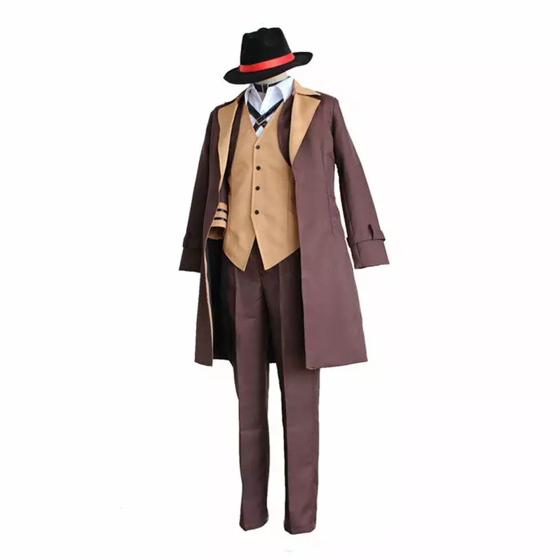 Cosplay Clans Anime Bungo Stray Dogs Chuya Nakahara Halloween Cosplay Costume 4 Cosplay Clans Anime Bungo Stray Dogs Chuya Nakahara Halloween Cosplay Costume - Image 2