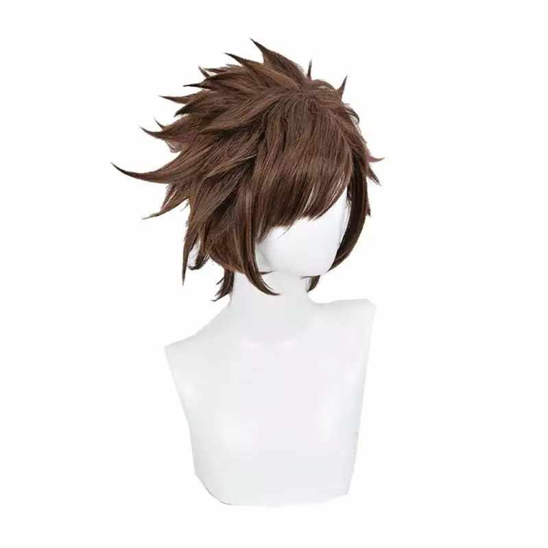 Cosplay Clans Anime JoJo's Bizarre Adventure Battle Tendency Joseph Joestar Short Brown Cosplay Wigs 5 Cosplay Clans Anime JoJo's Bizarre Adventure Battle Tendency Joseph Joestar Short Brown Cosplay Wigs - Image 3