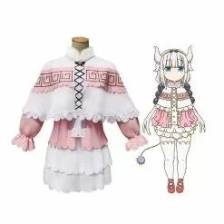 Cosplay Clans Anime Miss Kobayashi's Dragon Maid Kanna Kamui Dress Cosplay Costume