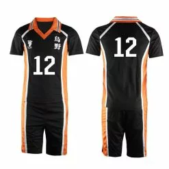 Cosplay Clans Anime Haikyuu Karasuno High School Volleyball Club Hinata Shoyo And All Teammates Uniform Cosplay Costume -Cosplay Clans Sales KarasunoHighSchool12