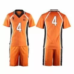 Cosplay Clans Anime Haikyuu Karasuno High School Volleyball Club Hinata Shoyo And All Teammates Uniform Cosplay Costume -Cosplay Clans Sales KarasunoHighSchool4