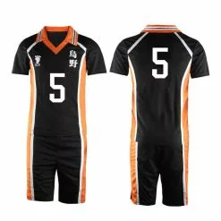 Cosplay Clans Anime Haikyuu Karasuno High School Volleyball Club Hinata Shoyo And All Teammates Uniform Cosplay Costume -Cosplay Clans Sales KarasunoHighSchool5