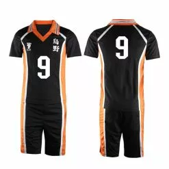 Cosplay Clans Anime Haikyuu Karasuno High School Volleyball Club Hinata Shoyo And All Teammates Uniform Cosplay Costume -Cosplay Clans Sales KarasunoHighSchool9