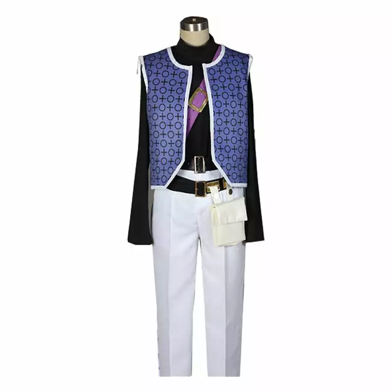 Cosplay Clans Anime JoJo's Bizarre Adventure Diamond Is Unbreakable Kujo Jotaro Cosplay Costume With Hat 5 Cosplay Clans Anime JoJo's Bizarre Adventure Diamond Is Unbreakable Kujo Jotaro Cosplay Costume With Hat - Image 3