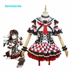 Cosplay Clans LoveLive!Sunshine!! Takami Chika And Aqours All Members First Month Uniform Cosplay Costume -Cosplay Clans Sales KurosawaDia1