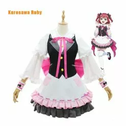 Cosplay Clans LoveLive!Sunshine!! Watanabe You And Aqours All Members Maid Uniform Cosplay Costume 22 Cosplay Clans LoveLive!Sunshine!! Watanabe You And Aqours All Members Maid Uniform Cosplay Costume -Cosplay Clans Sales KurosawaRuby