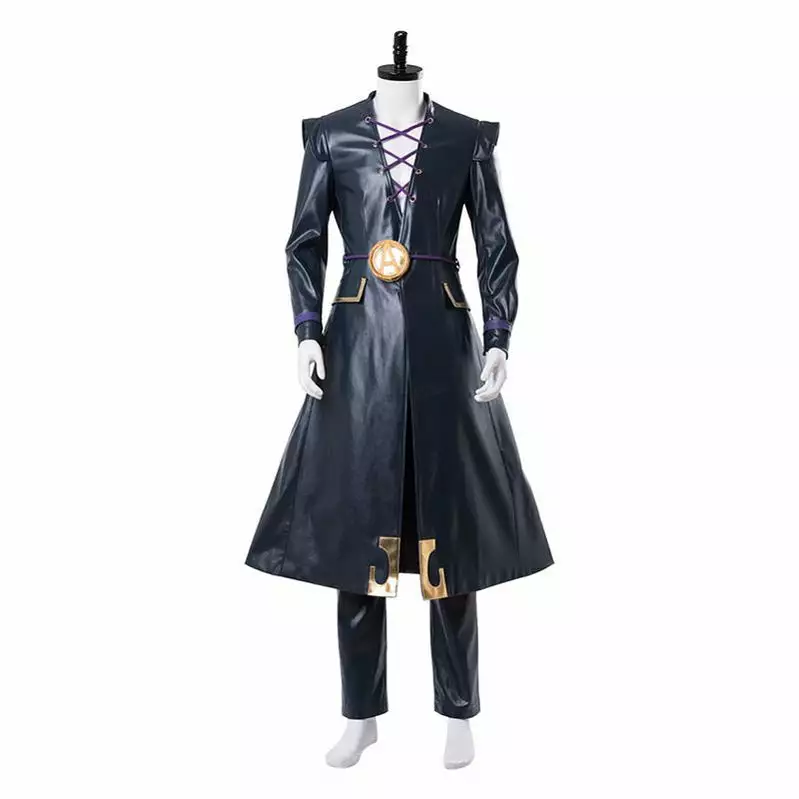 Cosplay Clans Anime JoJo's Bizarre Adventure Golden Wind Leone Abbacchio Cosplay Costume 4 Cosplay Clans Anime JoJo's Bizarre Adventure Golden Wind Leone Abbacchio Cosplay Costume - Image 2