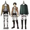 Cosplay Clans Anime Attack On Titan Levi Ackerman Survey Corps Uniform Set Cosplay Costume