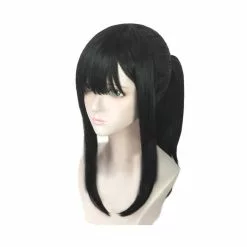 Cosplay Clans Anime Fire Force Maki Oze Long Black Cosplay Wigs -Cosplay Clans Sales MakiOze