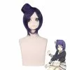 Cosplay Clans Anime Naruto Konan Short Purple Cosplay Wigs