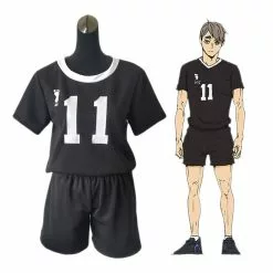 Cosplay Clans Anime Haikyuu Inarizaki High School Osamu Miya Cosplay Costume
