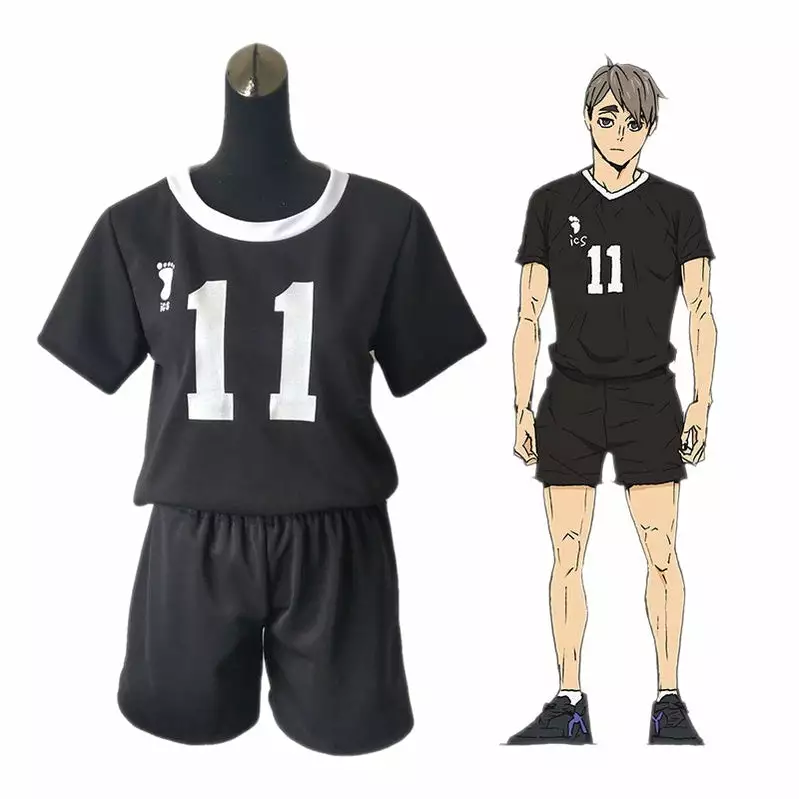 Cosplay Clans Anime Haikyuu Inarizaki High School Osamu Miya Cosplay Costume 3 Cosplay Clans Anime Haikyuu Inarizaki High School Osamu Miya Cosplay Costume
