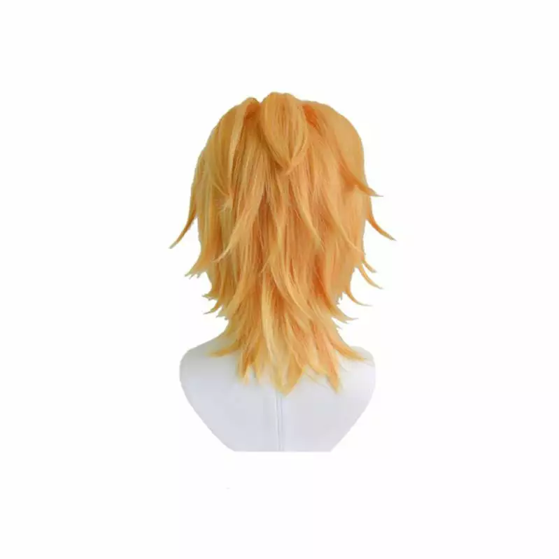 Cosplay Clans Anime JoJo's Bizarre Adventure Golden Wind Pannacotta Fugo Short Blond Cosplay Wigs 6 Cosplay Clans Anime JoJo's Bizarre Adventure Golden Wind Pannacotta Fugo Short Blond Cosplay Wigs - Image 4