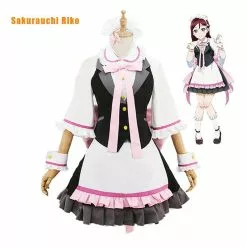Cosplay Clans LoveLive!Sunshine!! Watanabe You And Aqours All Members Maid Uniform Cosplay Costume 19 Cosplay Clans LoveLive!Sunshine!! Watanabe You And Aqours All Members Maid Uniform Cosplay Costume -Cosplay Clans Sales SakurauchiRiko