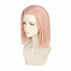 Cosplay Clans Anime JoJo's Bizarre Adventure Diamond Is Unbreakable Sugimoto Reimi Long Pink Cosplay Wigs -Cosplay Clans Sales SugimotoReimi3