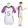 Cosplay Clans Anime Haikyuu Shiratorizawa Academy Tendo Satori Uniform Cosplay Costume -Cosplay Clans Sales TendoSatori