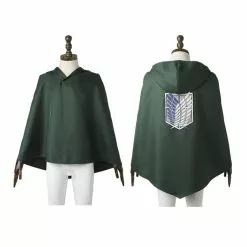 Cosplay Clans Anime Attack On Titan Eren Jaeger Mikasa Ackerman The Wings Of Freedom Survey Corps Cosplay Cloak